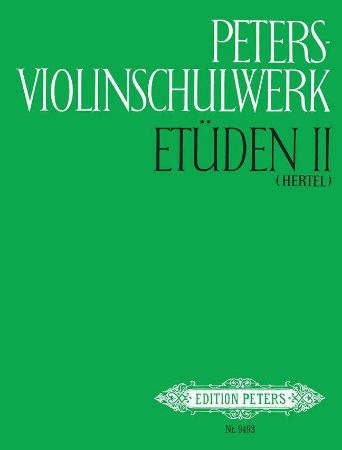 PETERS-VIOLINSCHULWERK ETUDEN II