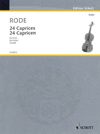 RODE P:24 CAPRICES VIOLIN