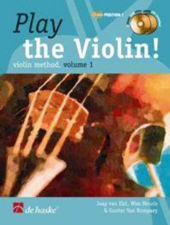 EAST:PLAY THE VIOLIN! VIOLIN METHOD  VOL.1,+2CD