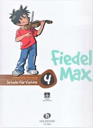 HOLZER:FIEDLE MAX SCHULE VIOLINE BAND 4 +CD