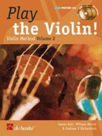 EAST:PLAY THE VIOLIN !VOLUME 2 VIOLIN METHOD +2CD