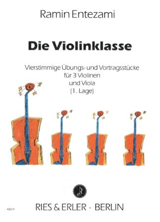ENTEZAMI:DIE VIOLINKLASSE3 violinen und viola 1.lage