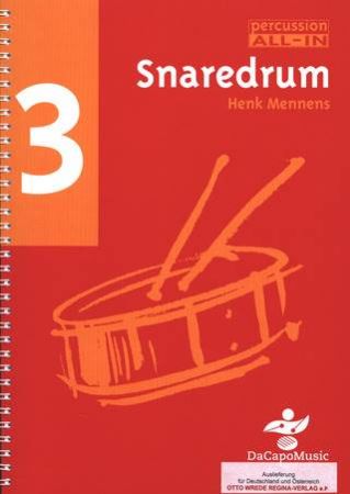 MENNENS:PERCUSSION ALL-IN SNAREDRUM VOL.3