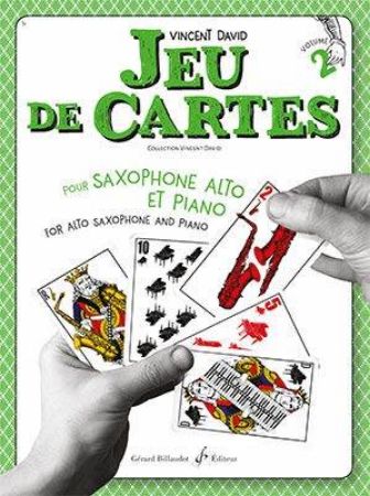 DAVID:JEU DE CARTES VOL.2 SAXOPHONE ET PIANO