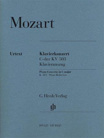 MOZART:PIANO CONCERTO KV 503 C-DUR