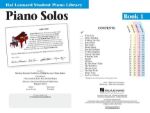 HAL LEONARD STUDENT PIANO PIANO SOLOS BOOK 1+AUDIO AND MIDI ACC.