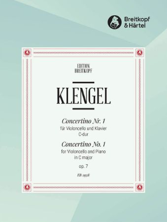 KLENGEL J:CONCERTINO NO.1 C-DUR OP.7  FUR CELO AND PIANO