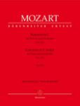 MOZART:PIANO CONCERTO  C MAJOR KV 503 NO.25