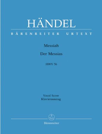 HANDEL:MESSIAH HWV 56,VOCAL SCORE