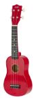 DeSalvo SOPRAN UKULELE UKSRD RED S TORBO