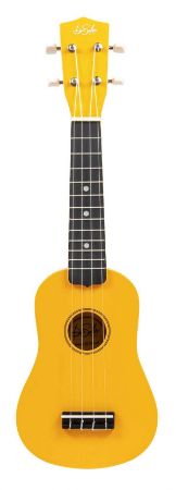 DeSalvo SOPRAN UKULELE UKSYE YELLOW S TORBO