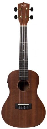 DeSalvo CONCERT UKULELE EQ UKMCEQ MAHOGANY S TORBO