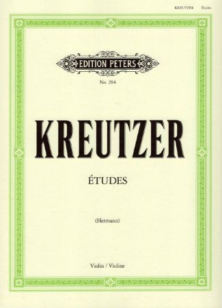 KREUTZER:ETUDES VIOLIN SOLO