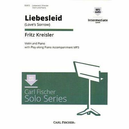 KREISLER:LIEBESLEID +MP3AUDIO VIOLIN AND PIANO