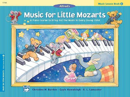 MUSIC FOR LITTLE MOZARTS BOOK 3 PIANO COURSE