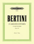 BERTINI:ETUDEN OP.100 25 EASY ETUDES