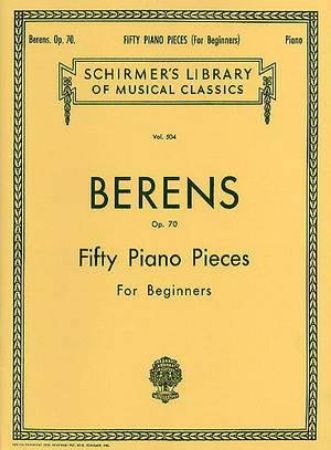 BERENS: FIFTY PIANO PIECES OP.70