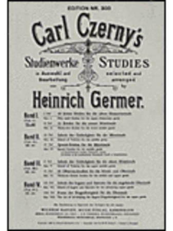 CZERNY/GERMER:KLAVIER ETUDEN 4