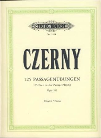 CZERNY:125 PASSAGENUBUNGEN OP.261