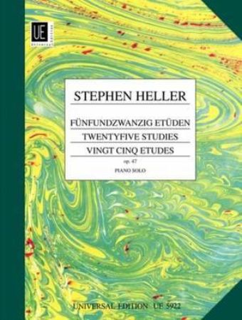 HELLER:25 STUDIES OP.47 PIANO SOLO