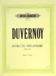 DUVERNOY:ECOLE DU MECANISME  OP.120