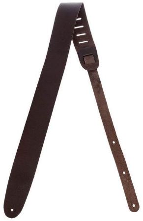 PAS ZA KITARO PLANET WAVES BASIC LEATHER GUITAR STRAP BROWN