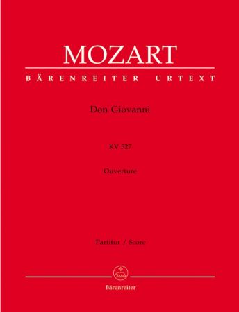 MOZART;DON GIOVANNI,KV 527 ,SCORE