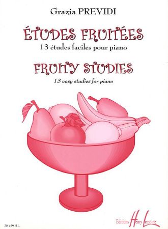 PREVIDI:ETUDES FRUITEES 13 EASY STUDIES