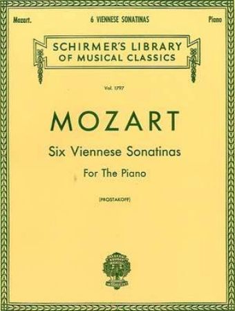 MOZART:SIX VIENNESE SONATINAS PIANO