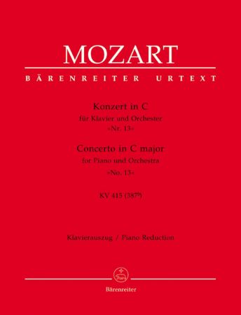 MOZART:PIANO CONCERTO C-NR.13 KV 415