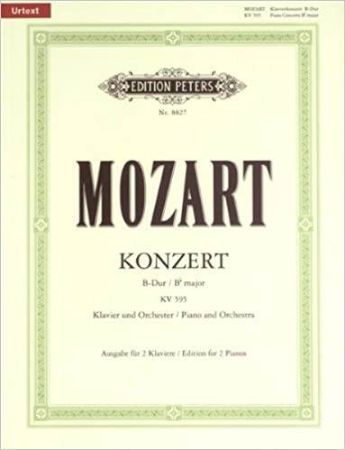 MOZART:PIANO CONCERTO  KV 595,B-DUR