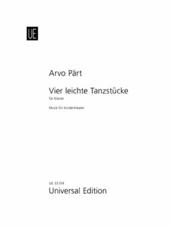 PART:VIER LEICHTE TANZSTUCKE KLAVIER