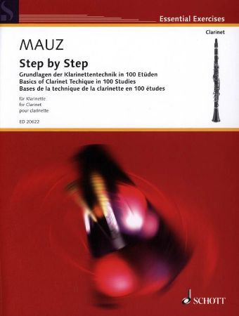 MAUZ:STEP BY STEP CLARINET TECHNIQUE 100 ETUDES