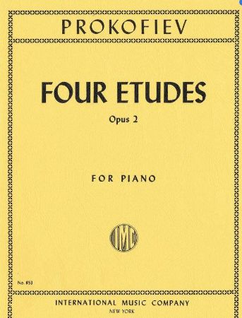 PROKOFIEV:FOUR ETUDES OP.2