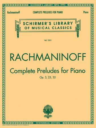 RACHMANINOV:COMPLETE PRELUDES OP.3,23,32