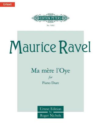 RAVEL:MA MERE L'OYE PIANO DUET 4 HANDS