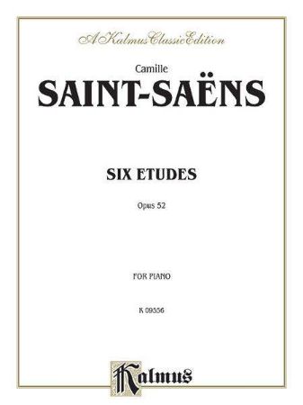 SAINT-SAENS:SIX ETUDES OP.52