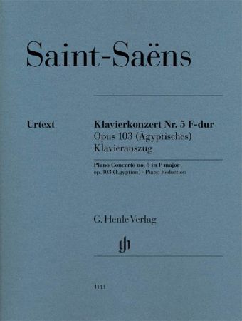 SAINT-SAENS:PIANO CONCERTO NO.5 OP.103 F-DUR