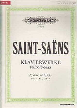 SAINT-SAENS:KLAVIERWERKE OP.3,70,72,85,9