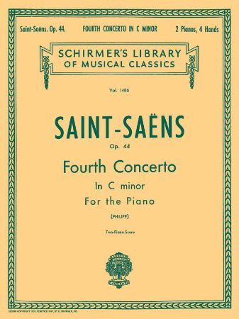 SAINT-SAENS:FOURTH CONCERTO OP.44