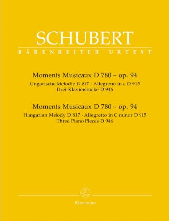 SCHUBERT:MOMENTS MUSICAUX D 780- OP.94