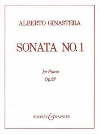 GINASTERA:SONATA NO.1  OP.22 FOR PIANO