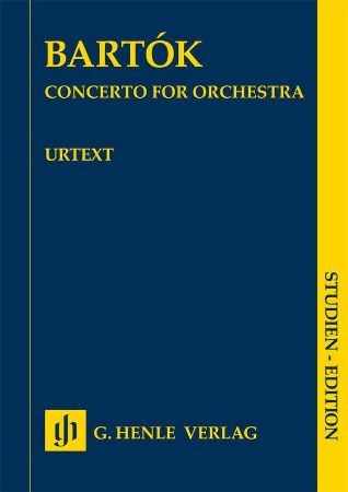 BARTOK:CONCERTO FOR ORCHESTRA SCORE