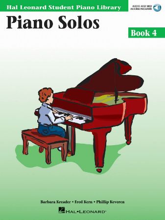 HAL LEONARD PIANO SOLOS BOOK 4 +AUDIO ACCESS