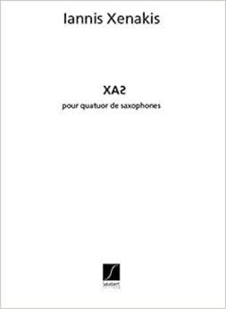 XENAKIS:XAS SAXOPHONEQUARTET