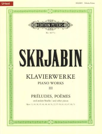 SKRJABIN:PRELUDES,POEMS AND OTHER PIECES