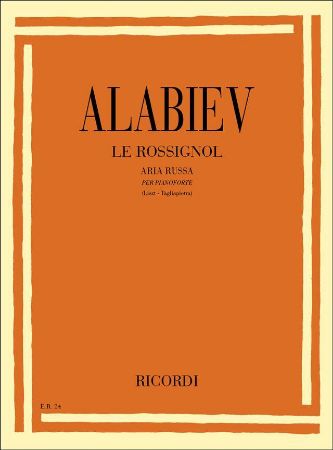 ALABIEV:LE ROSSIGNOL