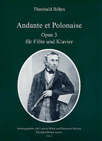 BOEHM:ANDANTE ET POLONAISE OP.3 FLUTE AND PIANO