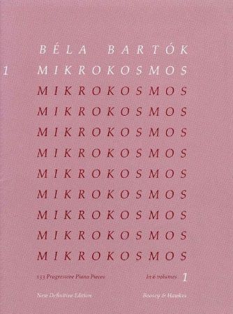 BARTOK:MIKROKOSMOS 1 NEW EDITION