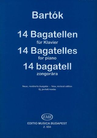 BARTOK:14 BAGATELLEN OP.6